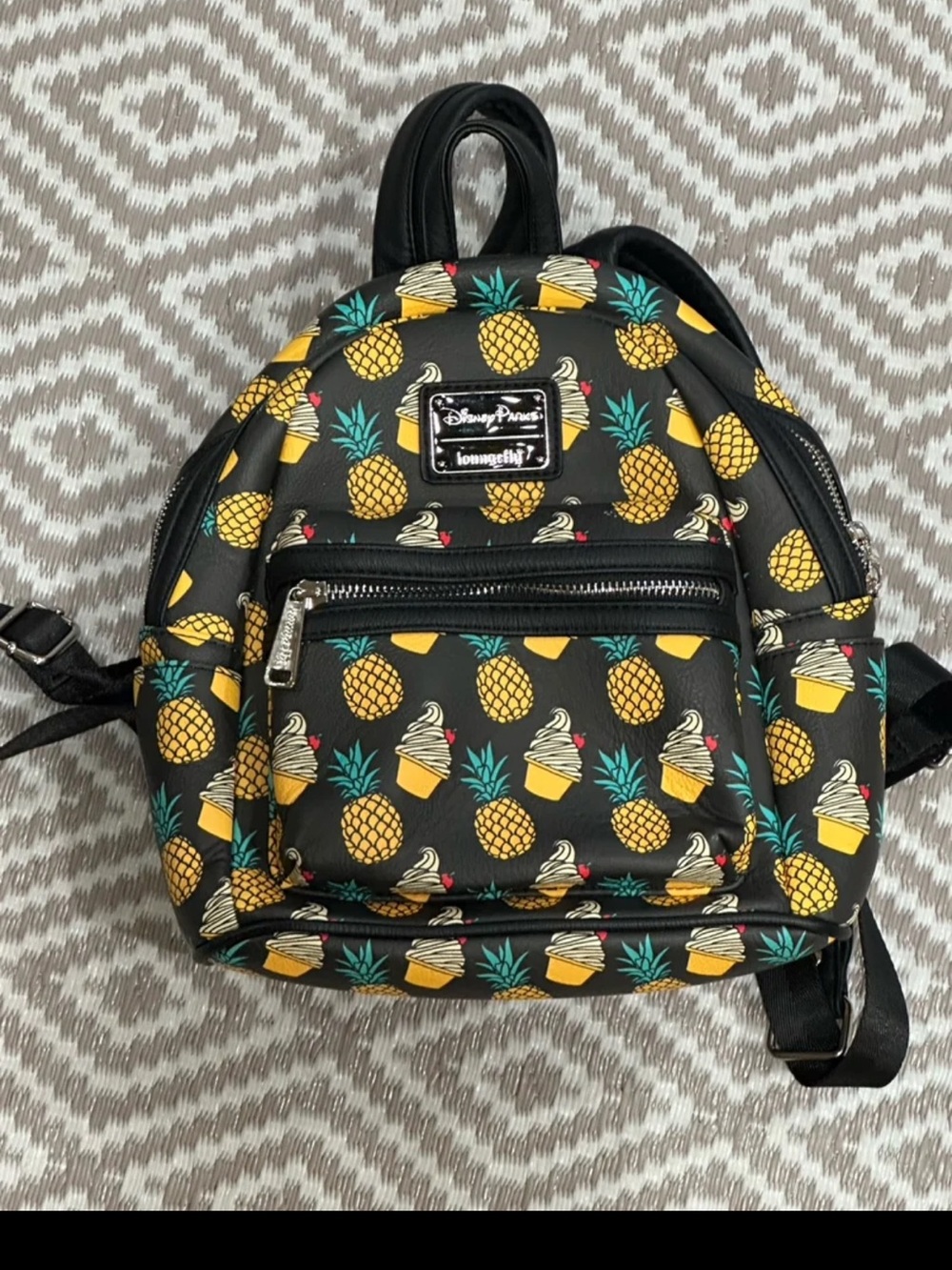 Loungefly x Disney Parks Pineapple Swirl Mini Backpack